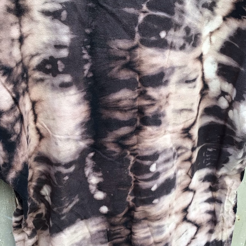Vans Black and Tan Reverse Dye Tee Vintage